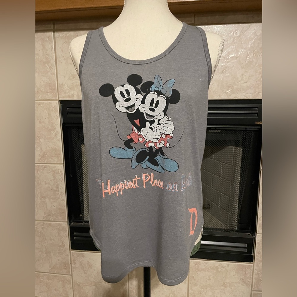 Disney ”The Happiest Place on Earth” Tank Top, size Medium